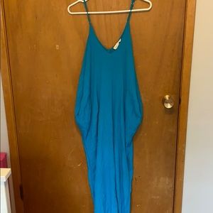 Teal Grecian Style Maxi